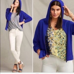 Cabi Dressed Up Zip Sweater Hoodie